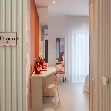 Pensjonat Residenza Farella-camera Fuoco Di Lusso Con Climatizzazione Wi-fi E Balcone Panoramico A 3*